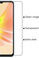 NoXx Hoes Geschikt voor OPPO A17 Hoesje Siliconen Cover Shock Proof Back Case Shockproof Hoes Met 2x Screenprotector - Transparant