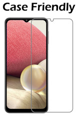 Nomfy Hoesje Geschikt voor Samsung A32 5G Hoesje Pasjeshouder Shockproof Pas Houder Met Screenprotector - Hoesje Geschikt voor Samsung Galaxy A32 5G Hoes Met Kaarthouder - Transparant