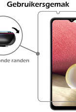 Nomfy Hoesje Geschikt voor Samsung A32 5G Hoesje Pasjeshouder Shockproof Pas Houder Met 2x Screenprotector - Hoesje Geschikt voor Samsung Galaxy A32 5G Hoes Met Kaarthouder - Transparant