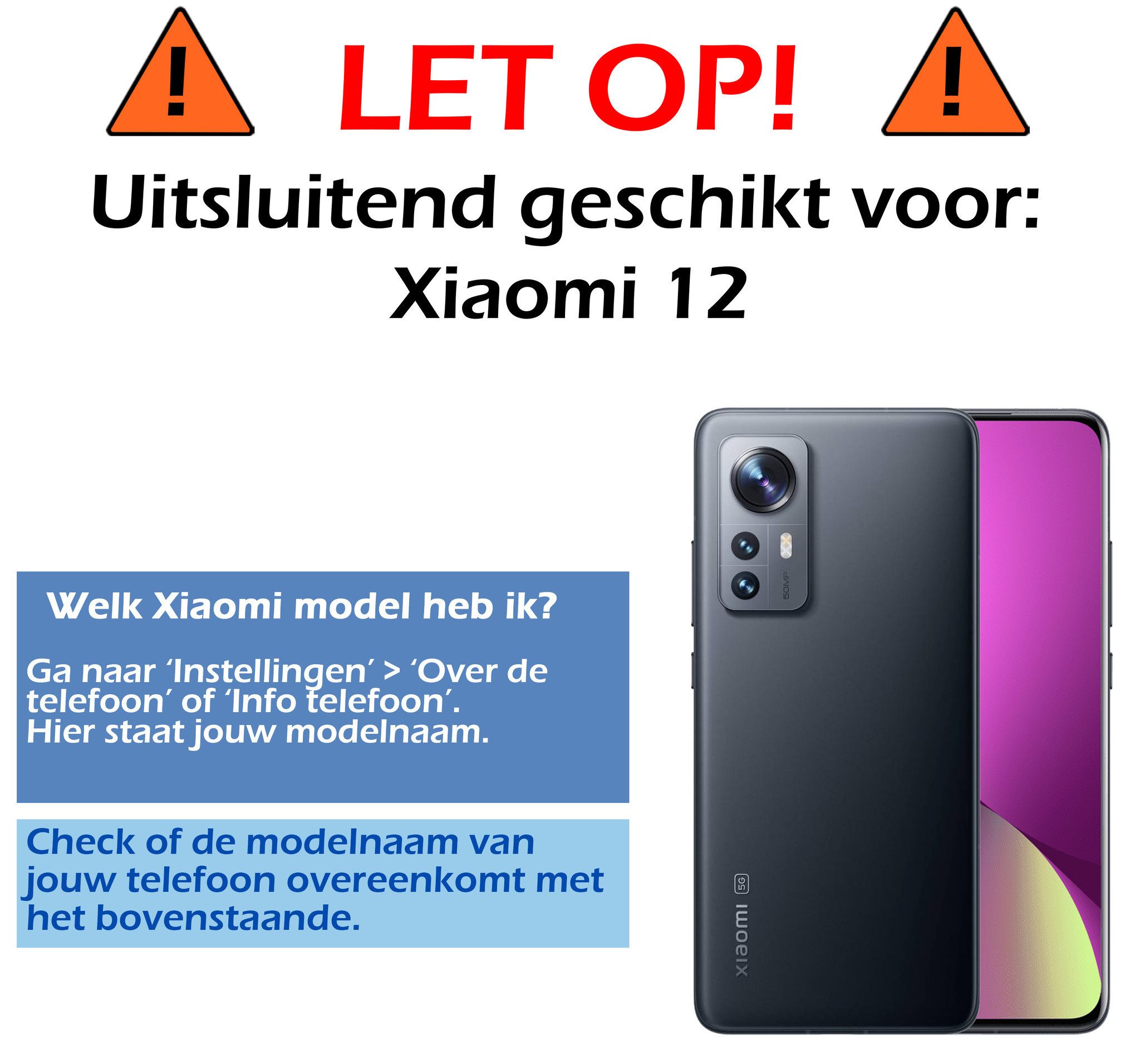 Nomfy Hoesje Geschikt voor Xiaomi 12 Hoesje Siliconen Cover Case Met 2x Screenprotector - Hoes Geschikt voor Xiaomi 12 Hoes Back Case - Transparant