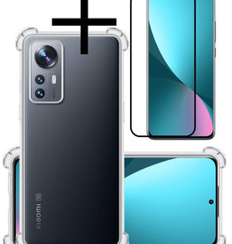 NoXx NoXx Xiaomi 12 Hoesje Shockproof Met Screenprotector