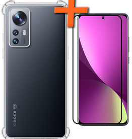 Nomfy Nomfy Xiaomi 12 Pro Hoesje Shockproof Met Screenprotector