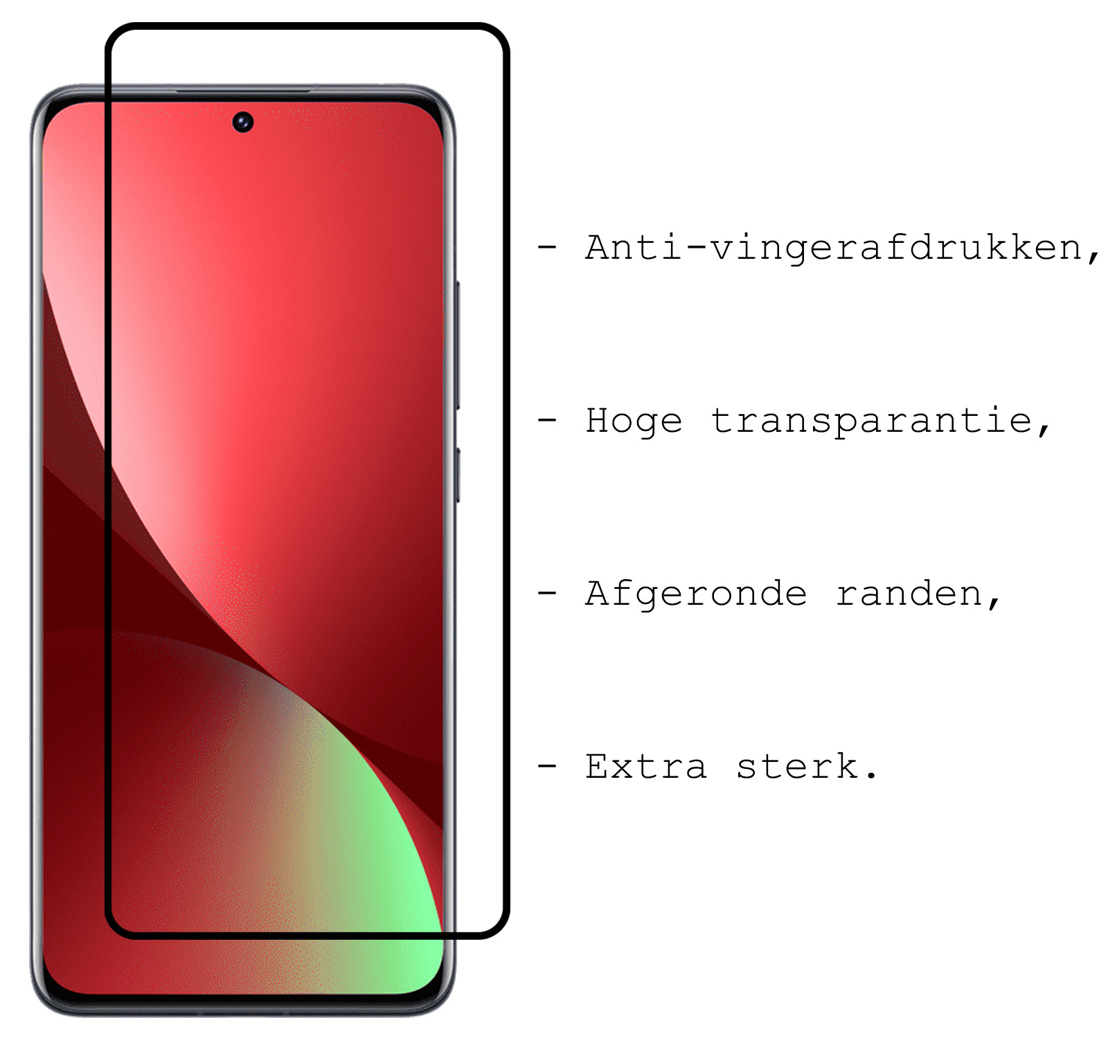 BASEY. Hoes Geschikt voor Xiaomi 12 Pro Hoesje Siliconen Back Cover Case Met 2x Screenprotector - Hoesje Geschikt voor Xiaomi 12 Pro Hoes Cover Hoesje - Donkerblauw