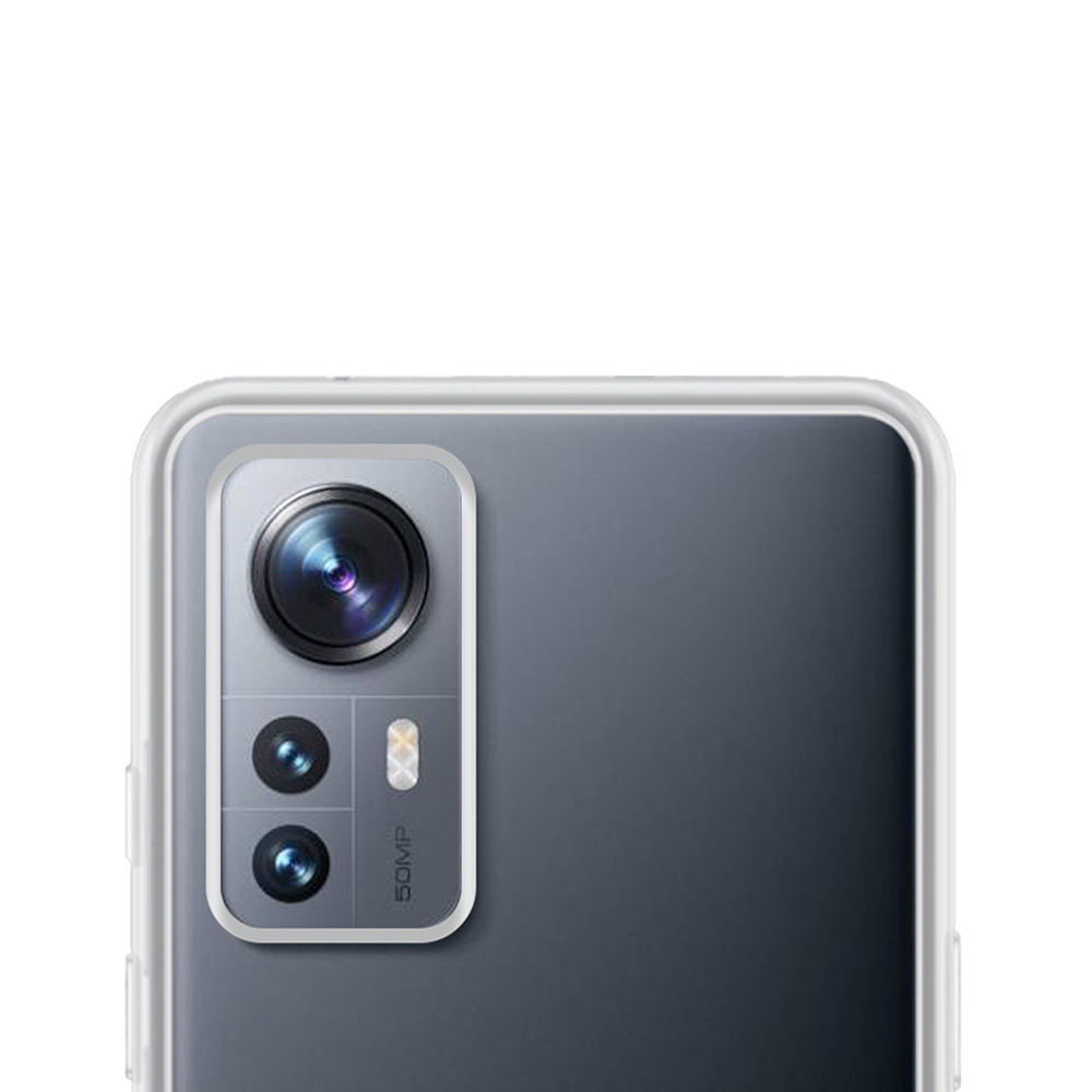 NoXx Hoes Geschikt voor Xiaomi 12 Pro Hoesje Cover Siliconen Back Case Hoes Met 2x Screenprotector - Transparant