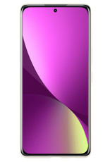 Nomfy Hoesje Geschikt voor Xiaomi 12X Hoesje Siliconen Cover Case Met Screenprotector - Hoes Geschikt voor Xiaomi 12X Hoes Back Case - Wit