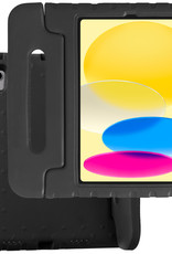 BASEY. Hoesje Geschikt voor iPad 2022 Hoesje Kinder Hoes Shockproof Kinderhoes - Kindvriendelijk Hoesje Geschikt voor iPad 10 Hoes Kids Case - Zwart