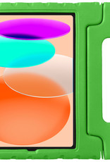 NoXx Hoesje Geschikt voor iPad 2022 Hoesje Kinderhoes Shockproof Hoes Kids Case - Groen