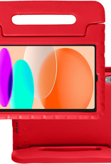 NoXx iPad 10 2022 Hoesje Kinderhoes Shockproof Cover Case - Rood