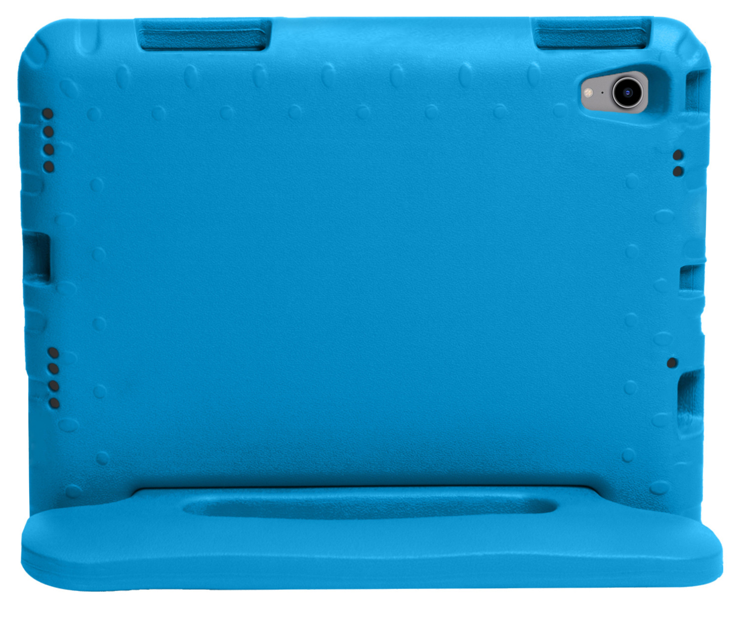 NoXx Hoesje Geschikt voor iPad 2022 Hoesje Kinderhoes Shockproof Hoes Kids Case Met Screenprotector - Blauw