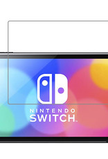 BASEY. Beschermglas Geschikt voor Nintendo Switch OLED Screenprotector Tempered Glass - Screenprotector Geschikt voor Nintendo Switch OLED Screen Protector