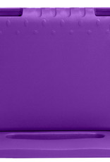 NoXx Hoesje Geschikt voor iPad 2022 Hoesje Kinderhoes Shockproof Hoes Kids Case Met 2x Screenprotector - Paars