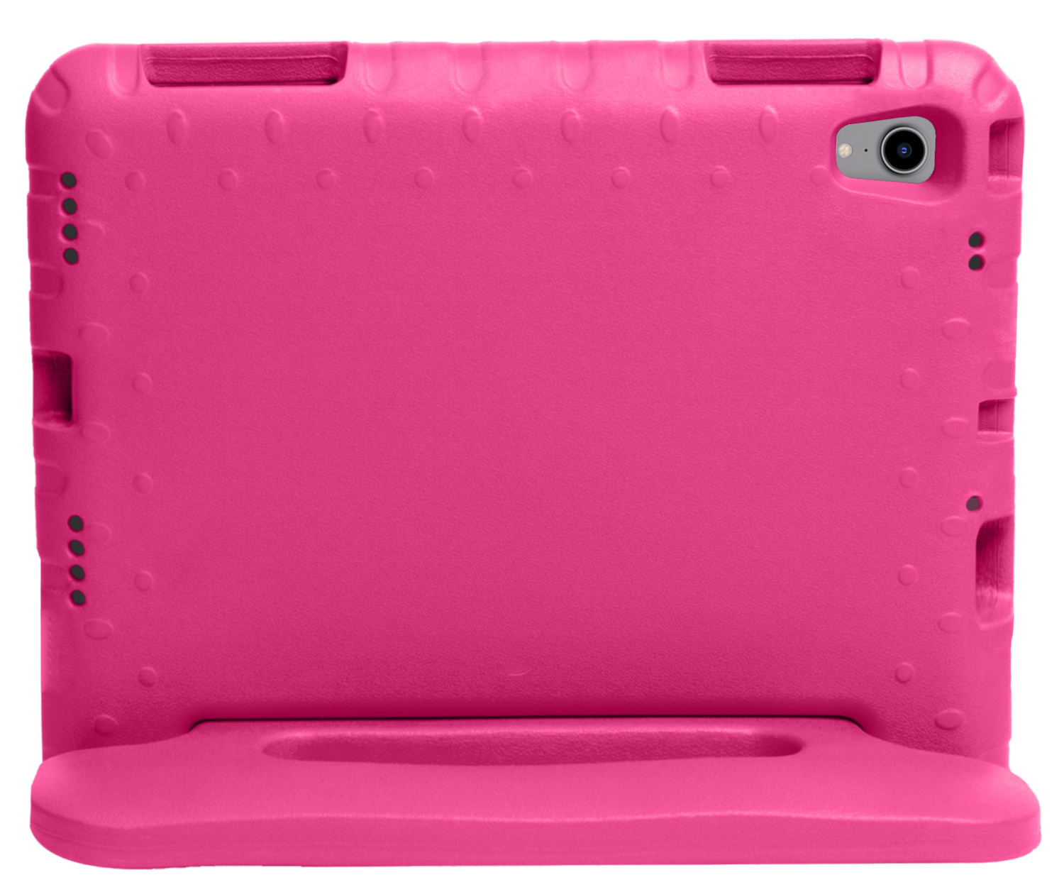 NoXx Hoesje Geschikt voor iPad 2022 Hoesje Kinderhoes Shockproof Hoes Kids Case Met 2x Screenprotector - Roze