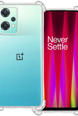 BASEY. Hoes Geschikt voor OnePlus Nord CE 2 Lite Hoesje Shock Proof Case Hoes Siliconen - Hoesje Geschikt voor OnePlus Nord CE 2 Lite Hoes Cover Shockproof - Transparant