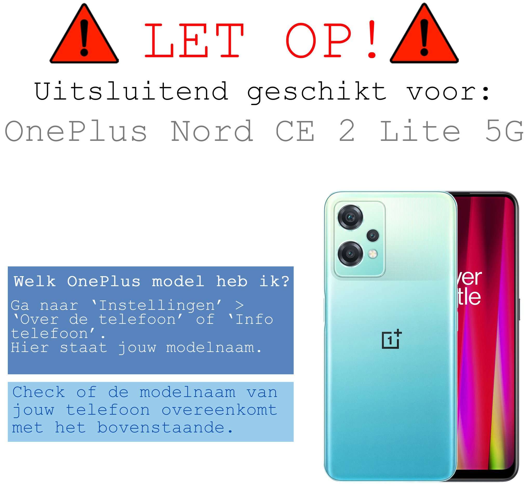 BASEY. Hoes Geschikt voor OnePlus Nord CE 2 Lite Hoesje Shock Proof Case Hoes Siliconen - Hoesje Geschikt voor OnePlus Nord CE 2 Lite Hoes Cover Shockproof - Transparant