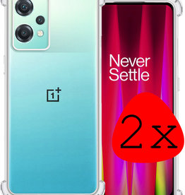 BASEY. BASEY. OnePlus Nord CE 2 Lite Hoesje Shockproof - Transparant - 2 PACK