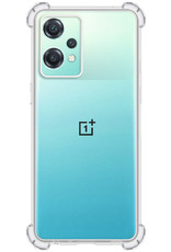 BASEY. Hoes Geschikt voor OnePlus Nord CE 2 Lite Hoesje Shock Proof Case Hoes Siliconen - Hoesje Geschikt voor OnePlus Nord CE 2 Lite Hoes Cover Shockproof - Transparant - 2 Stuks