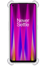 Nomfy Hoesje Geschikt voor OnePlus Nord CE 2 Lite Hoesje Shock Proof Cover Case Shockproof - Hoes Geschikt voor OnePlus Nord CE 2 Lite Hoes Siliconen Back Case - Transparant
