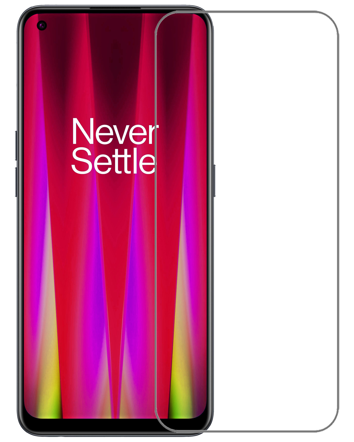 BASEY. Screenprotector Geschikt voor OnePlus Nord CE 2 Lite Screenprotector Tempered Glass - Screenprotector Geschikt voor OnePlus Nord CE 2 Lite Beschermglas Screen Protector Glas