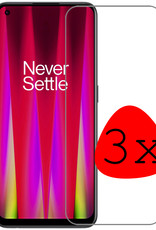 BASEY. Screenprotector Geschikt voor OnePlus Nord CE 2 Lite Screenprotector Tempered Glass - Screenprotector Geschikt voor OnePlus Nord CE 2 Lite Beschermglas Screen Protector Glas - 3 Stuks
