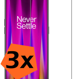 Nomfy OnePlus Nord CE 2 Lite Screenprotector Glas - 3 PACK