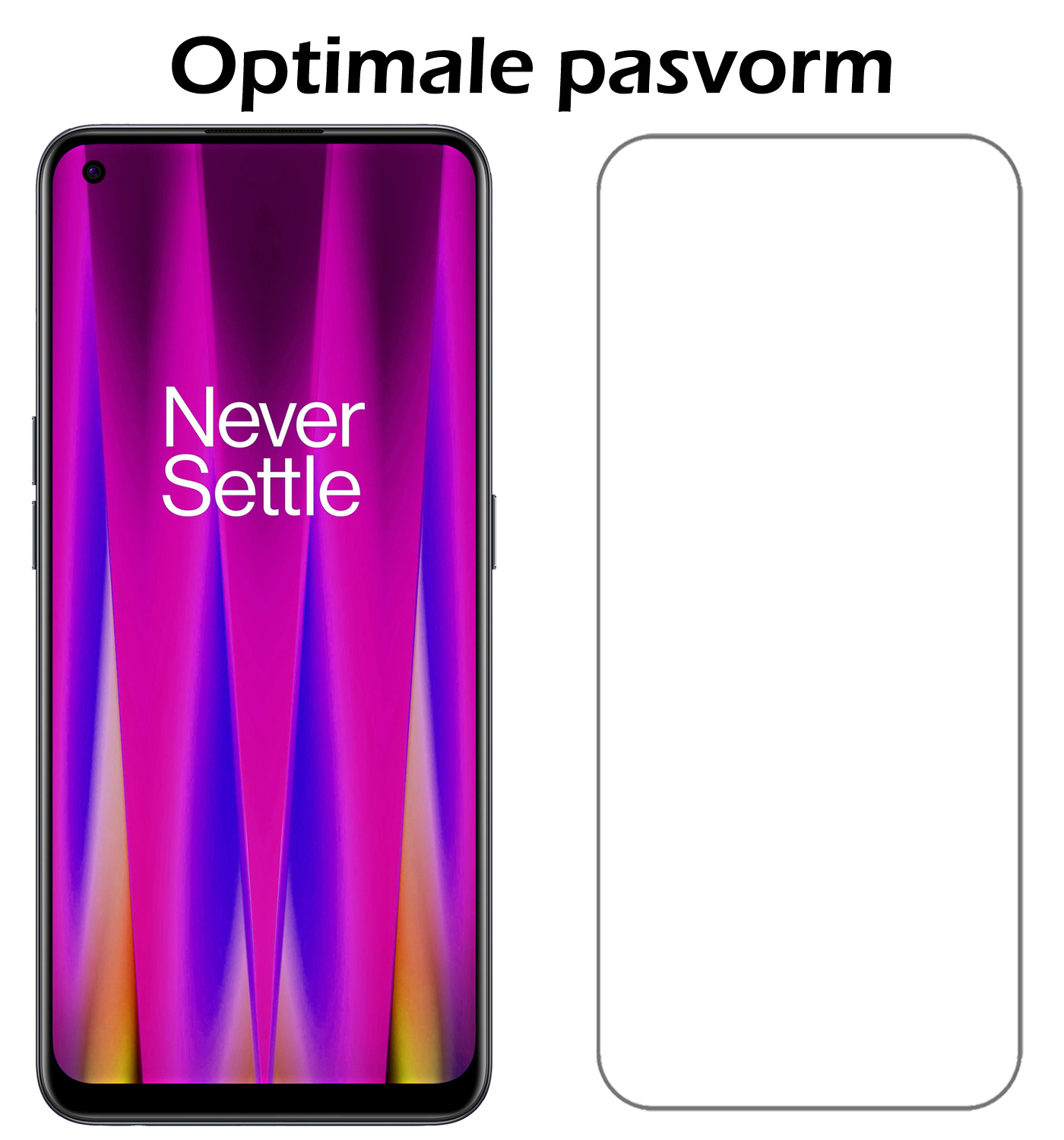 Nomfy Screenprotector Geschikt voor OnePlus Nord CE 2 Lite Screenprotector Bescherm Glas Tempered Glass - Screenprotector Geschikt voor OnePlus Nord CE 2 Lite Screen Protector - 3 PACK