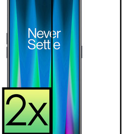 NoXx OnePlus Nord CE 2 Lite Screenprotector Glas Full Cover - 2 PACK