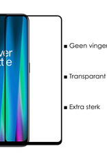 OnePlus Nord CE 2 Lite Screenprotector Tempered Glass Full Cover Gehard Glas Beschermglas - 2x