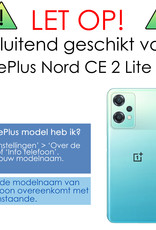 NoXx Screenprotector Geschikt voor OnePlus Nord CE 2 Lite Screenprotector Tempered Glass Gehard Glas Full Cover - 2x