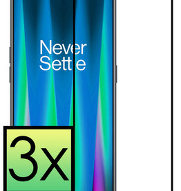 NoXx NoXx OnePlus Nord CE 2 Lite Screenprotector Glas Full Cover - 3 PACK