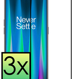 NoXx OnePlus Nord CE 2 Lite Screenprotector Glas Full Cover - 3 PACK