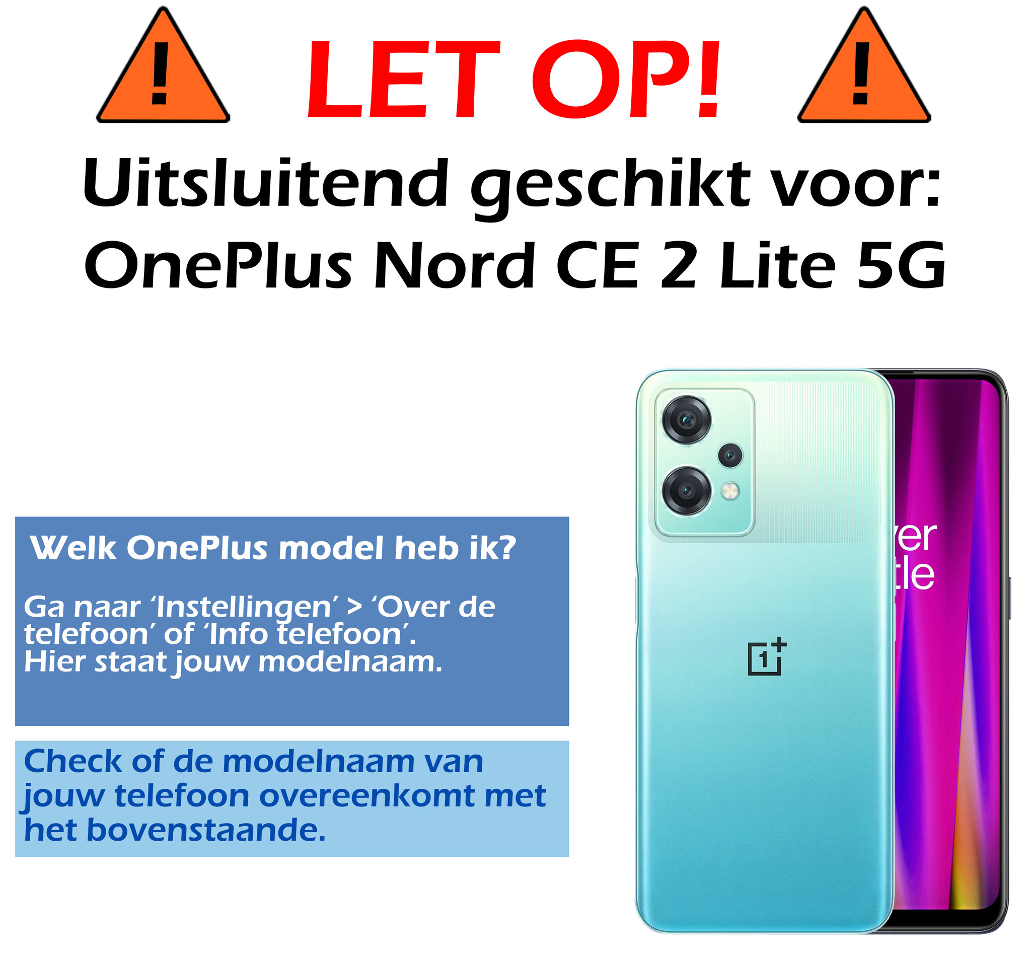 Nomfy Screenprotector Geschikt voor OnePlus Nord CE 2 Lite Screenprotector Bescherm Glas - Screenprotector Geschikt voor OnePlus Nord CE 2 Lite Screen Protector Tempered Glass Full Screen Full Cover - 3 PACK