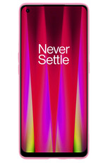 BASEY. Hoes Geschikt voor OnePlus Nord CE 2 Lite Hoesje Siliconen Back Cover Case - Hoesje Geschikt voor OnePlus Nord CE 2 Lite Hoes Cover Hoesje - Lichtroze