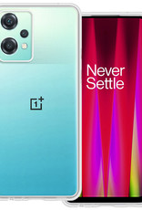 BASEY. Hoes Geschikt voor OnePlus Nord CE 2 Lite Hoesje Siliconen Back Cover Case - Hoesje Geschikt voor OnePlus Nord CE 2 Lite Hoes Cover Hoesje - Transparant