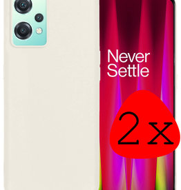 BASEY. BASEY. OnePlus Nord CE 2 Lite Hoesje Siliconen - Wit - 2 PACK
