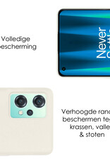 NoXx Hoes Geschikt voor OnePlus Nord CE 2 Lite Hoesje Cover Siliconen Back Case Hoes - Wit