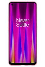 Nomfy Hoesje Geschikt voor OnePlus Nord CE 2 Lite Hoesje Siliconen Cover Case - Hoes Geschikt voor OnePlus Nord CE 2 Lite Hoes Back Case - Lichtroze
