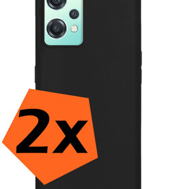 Nomfy Nomfy OnePlus Nord CE 2 Lite Hoesje Siliconen - Zwart - 2 PACK
