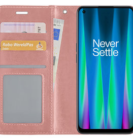 NoXx OnePlus Nord CE 2 Lite Hoesje Bookcase - Rose Goud