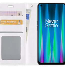 NoXx NoXx OnePlus Nord CE 2 Lite Hoesje Bookcase - Wit