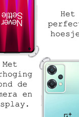 BASEY. Hoes Geschikt voor OnePlus Nord CE 2 Lite Hoesje Shock Proof Case Hoes Siliconen Met Screenprotector - Hoesje Geschikt voor OnePlus Nord CE 2 Lite Hoes Cover Shockproof - Transparant