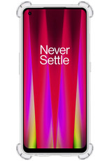 OnePlus Nord CE 2 Lite Hoesje Shock Proof Met Screenprotector Tempered Glass - OnePlus Nord CE 2 Lite Screen Protector Beschermglas Hoes Shockproof - Transparant