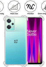 Nomfy Hoesje Geschikt voor OnePlus Nord CE 2 Lite Hoesje Shock Proof Cover Case Shockproof Met 2x Screenprotector - Hoes Geschikt voor OnePlus Nord CE 2 Lite Hoes Siliconen Back Case - Transparant