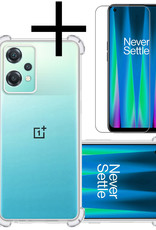 OnePlus Nord CE 2 Lite Hoesje Transparant Cover Shock Proof Case Hoes Met Screenprotector