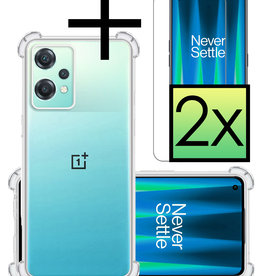 NoXx OnePlus Nord CE 2 Lite Hoesje Shockproof Met 2x Screenprotector