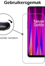 OnePlus Nord CE 2 Lite Hoesje Shockproof Met Screenprotector - OnePlus Nord CE 2 Lite Shock Proof Case Met Beschermglas - Transparant