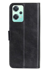 BASEY. Hoes Geschikt voor OnePlus Nord CE 2 Lite Hoesje Bookcase Hoes Flip Case Book Cover Met Screenprotector - Hoesje Geschikt voor OnePlus Nord CE 2 Lite Hoes Book Case Hoesje - Zwart