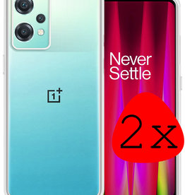 BASEY. BASEY. OnePlus Nord CE 2 Lite Hoesje Siliconen - Transparant - 2 PACK