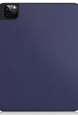 BASEY. BASEY. iPad Pro 12.9 inch (2022) Hoesje Met Apple Pencilhouder - Donkerblauw