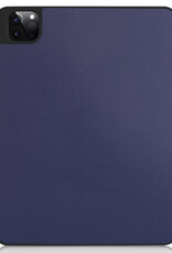 NoXx NoXx iPad Pro 12.9 inch (2022) Hoesje Met Apple Pencilhouder - Donkerblauw