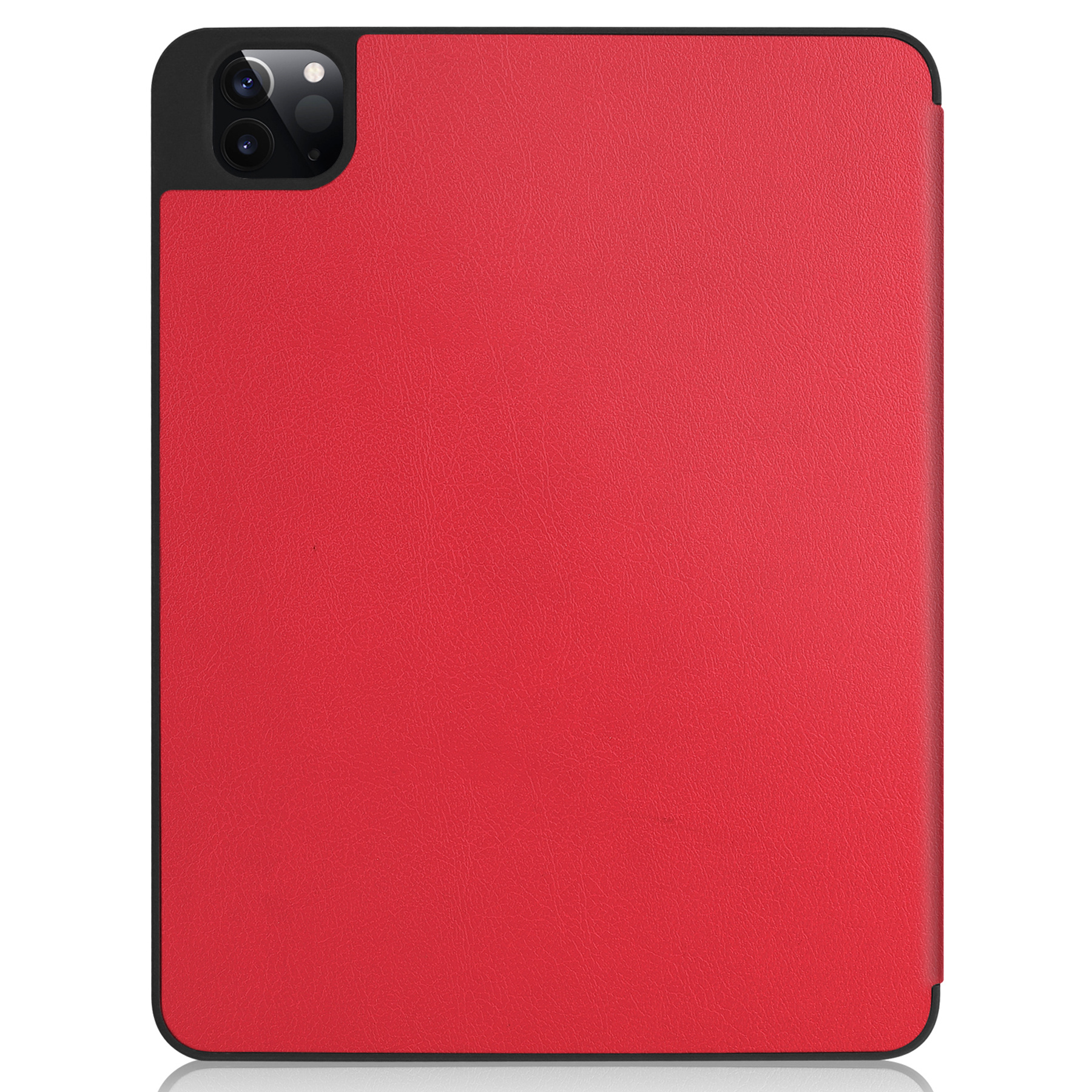 NoXx NoXx iPad Pro 12.9 inch (2022) Hoesje Met Apple Pencilhouder - Rood